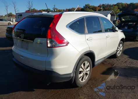 2013 Honda Cr-V Ex-L from USA, damaged, VIN 5J6RM4H79DL084080